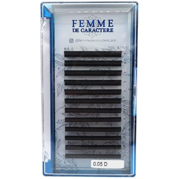 Extensions Cils Easy Bouquets 13mm (0,05-D) Femme De Caractère 3 Extensions Cils Easy Bouquets 13mm (0,05-D) Femme De Caractère