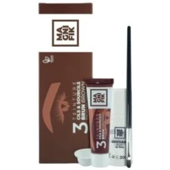 Kit Teinture Cils Et Sourcils Magnifik Generik N°3 Brun