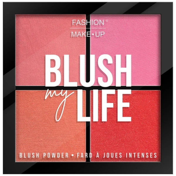 Palette Fards à Joues Blush My Life 01 Peach 3 Palette Fards à Joues Blush My Life 01 Peach